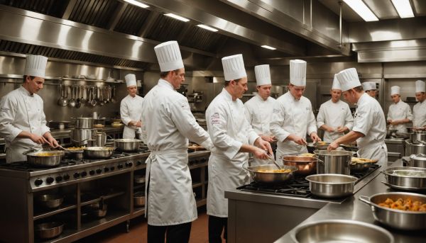 Apprentissage cuisine et brigades d'élèves