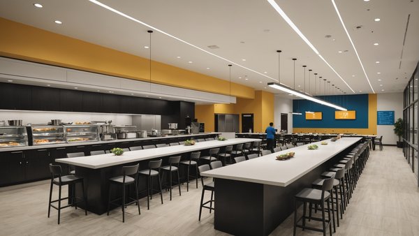 Améliorer la productivité grâce à un restaurant d'entreprise de qualité