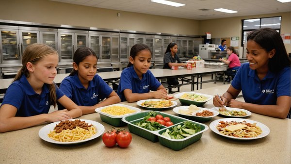 Menus équilibrés : Comment les restaurants d'école améliorent la nutrition des élèves