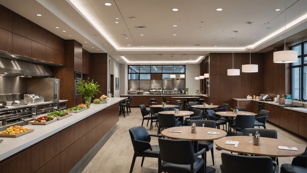 Améliorer la productivité grâce aux restaurants d'entreprise