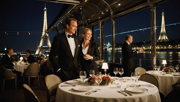 Dîner croisière paris luxe : vivez l'élégance de la seine