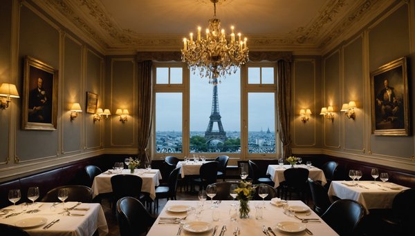 Idées de restaurants pour un repas d'affaires à paris